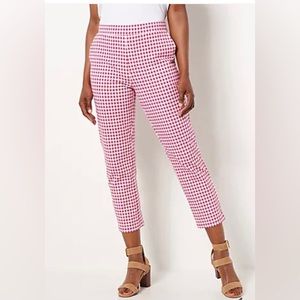 Susan Graver Weekend Premium Stretch Crop Pant - Regular